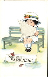 You Can Park Here Charles Twelvetrees Postcard Postcard