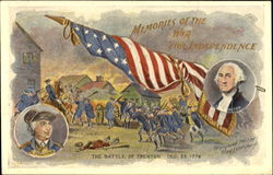 Memories Of The War For Independence Postcard