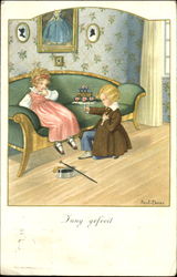 Yung Gefreit Postcard