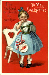 To My Valentine Postcard