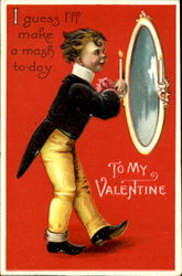 To My Valentine Postcard