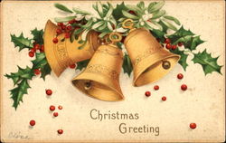 Christmas Greeting Postcard