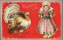 Thanksgiving Joys Postcard