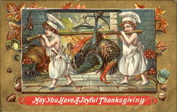 May You Have A Joyful Thanksgiving Postcard