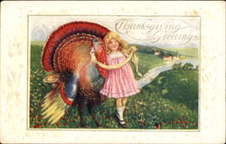 Thanksgiving Greetings Postcard