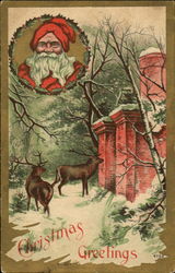 Christmas Greetings Postcard