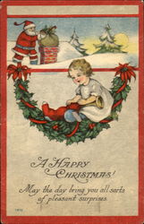 A Happy Christmas! Postcard