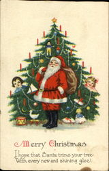 Merry Christmas Postcard