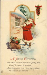 A Joyous Christmas Postcard