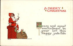 A Merry Christmas Postcard