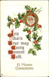 A Merry Christmas Postcard