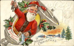 A Merry Christmas Postcard