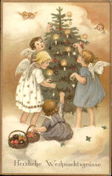 Herzliche Weihnachtsgrusse Postcard