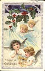 A Peaceful Christmas Postcard