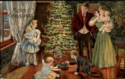 A Merry Christmas Postcard