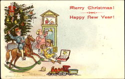 Merry Christmas Happy New Year! Postcard