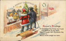 A Merry Christmas Postcard