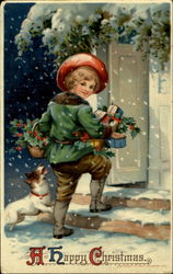 A Happy Christmas Postcard