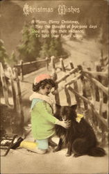 Christmas Wishes Postcard