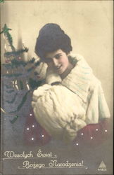 Wesotych Swiat Bozego Narodzenia! Tinted Postcard