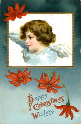 Happy Christmas Wishes Postcard