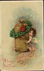 A Happy New Year Postcard