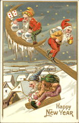 Happy New Year Postcard