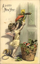 A Happy New Year Postcard