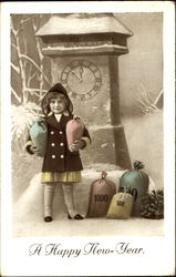 A Happy New Year Postcard