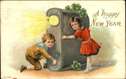 A Happy New Year Postcard