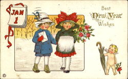 Best New Year Wishes Postcard
