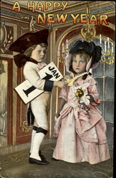 A Happy New Year Postcard