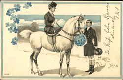 Happy New Year Postcard