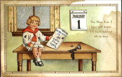 January 1 Postcard