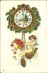 Happy New Year Postcard