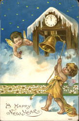 A Happy New Year Postcard