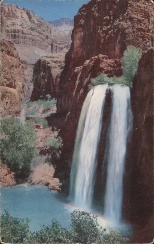 Havasu Falls Arizona Joseph Muench Grand Canyon National Park