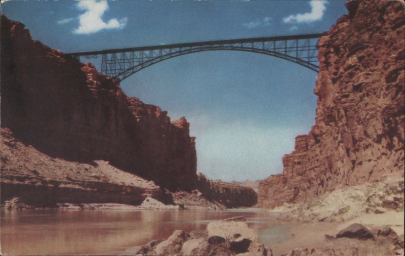 Navajo Bridge - Marble Canyon Arizona Josef Muench