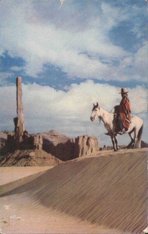 The Totem Pole, Monument Valley Ray Manley Cowboy Western
