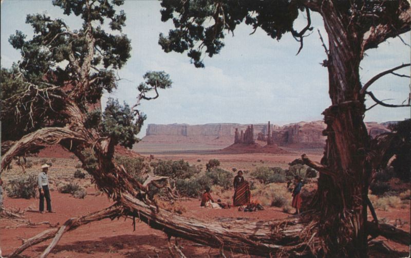 Navajo Indians in Monument Valley, Northern Arizona