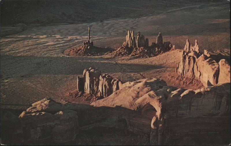 Aerial View of Monument Valley Geology, Rocks & Minerals
