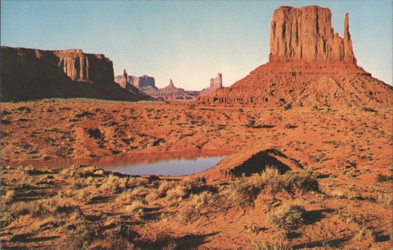Sunset Time at Monument Valley Kayenta Arizona