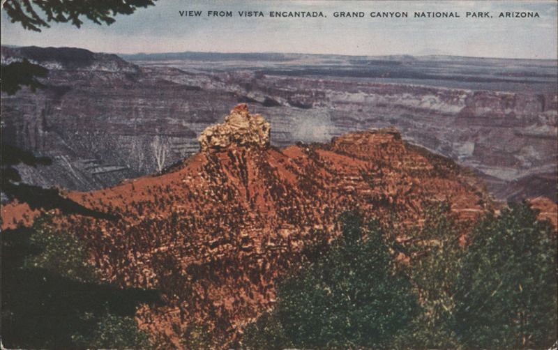 View from Vista Encantada, Grand Canyon National Park Arizona