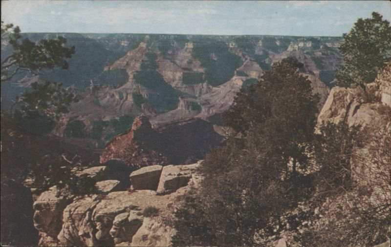 Near El Tovar Hotel and the Battleship, Grand Canyon Grand Canyon National Park Arizona