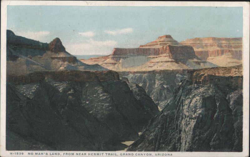 No Man's Land, From Near Hermit Trail, Grand Canyon Grand Canyon National Park Arizona