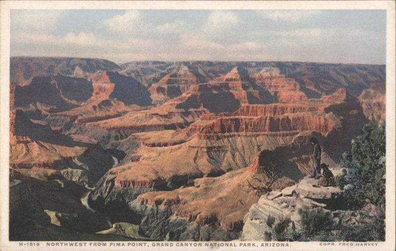 Northwest from Pima Point, Grand Canyon National Park Arizona