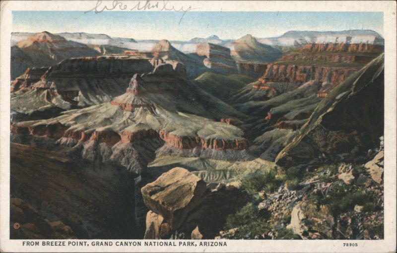 From Breeze Point, Grand Canyon National Park, Arizona