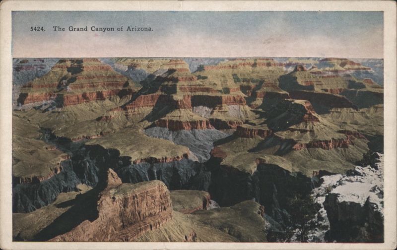 The Grand Canyon of Arizona Grand Canyon National Park