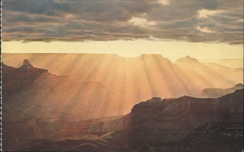 Sunrise Over the Grand Canyon Grand Canyon National Park