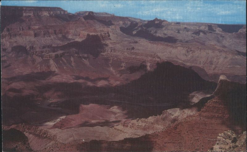 Dramatic view of South Rim of the Grand Canyon in Arizona
